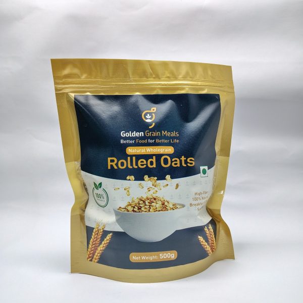 Organic Rolled Oats - 500gm